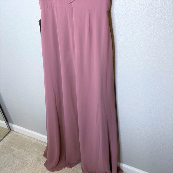 Marchesa Notte Bridesmaids NWT Ruffle Trim Gown 8 - Picture 9 of 11